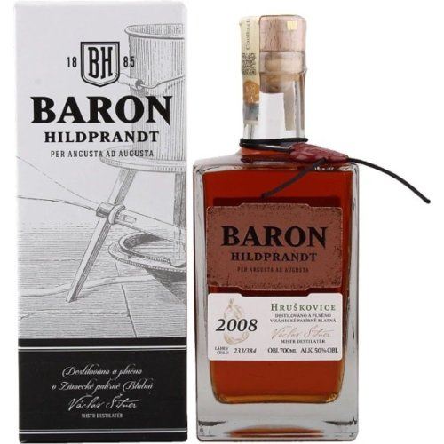 Hruškovice Baron Hildprandt 2008, limitovaná edice 0,7l